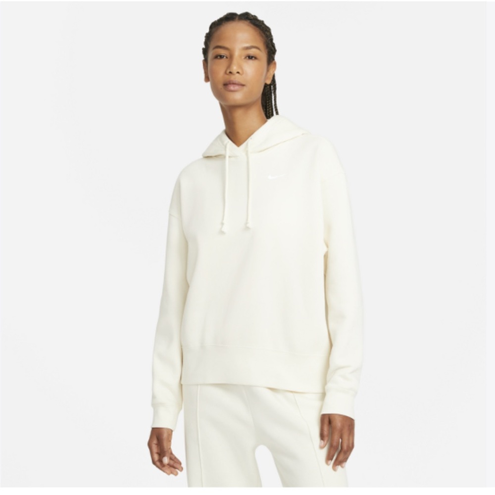 Nike Fleece Off White Hoodie Sweatshirt